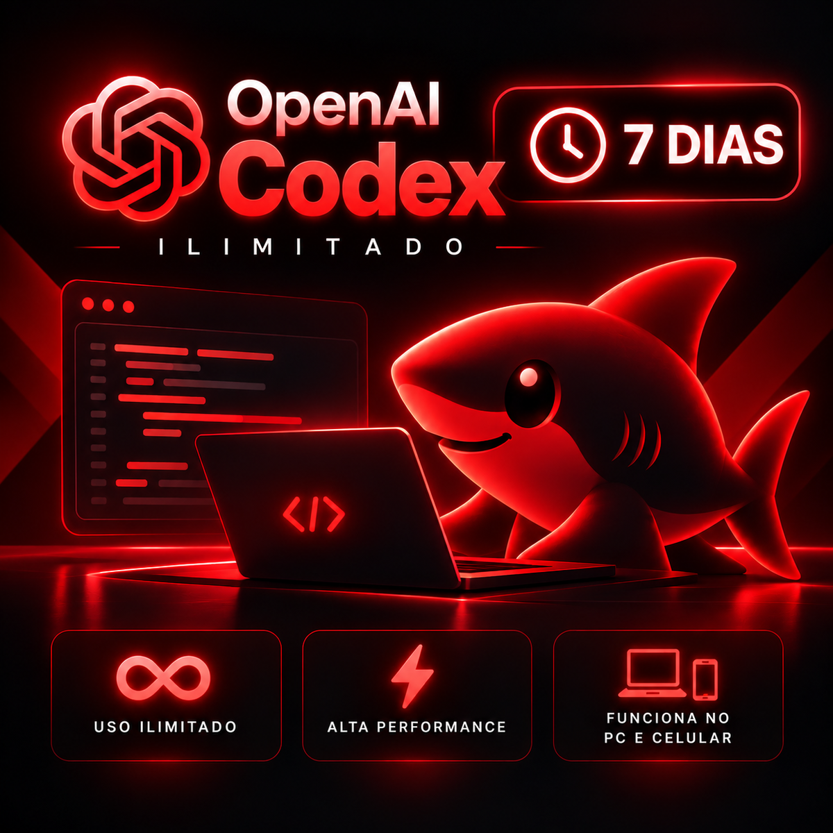 Codex Ilimitado 7 dias