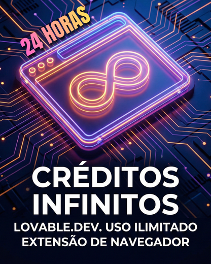 Extensão Creditos Lovable Infinitos Por 1 Dia (24Hr)