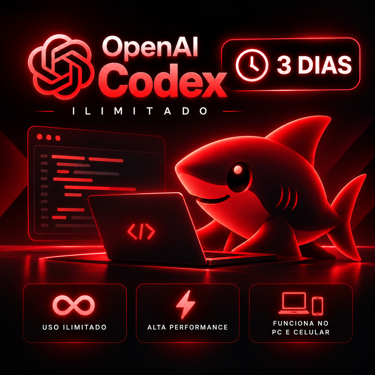Codex Ilimitado 3 dias